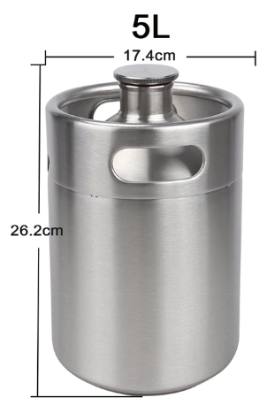 Fdit1 Dispenser per fusti in Acciaio Inox Mini erogatore per fusti Connettore rapido per Accessori Homebrew pregevole fattura 